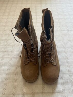 Altama Coyote Brown Military Combat Flight Boots US Army NSN Men’s Size 11 R